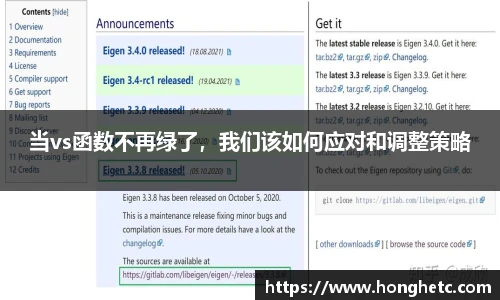 当vs函数不再绿了，我们该如何应对和调整策略
